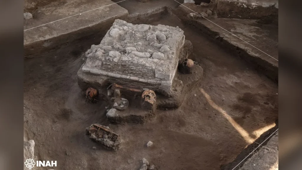 Ancient Toltec Altar and Ritual Sacrifices Unearthed Near Tula, Mexico