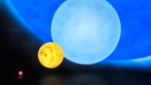 Massive star UY Scuti comparison