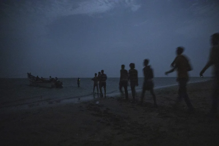 Migrants rescued from capsized boat