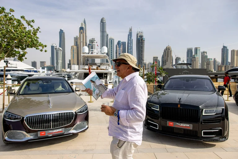 Luxury market decline Middle East conflict