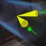 Particle accelerator near-miss experiment