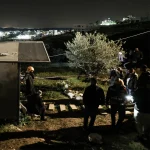 Iranian missile strike West Bank escalation