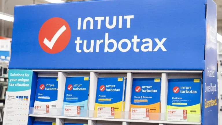 TurboTax logo on courtroom document