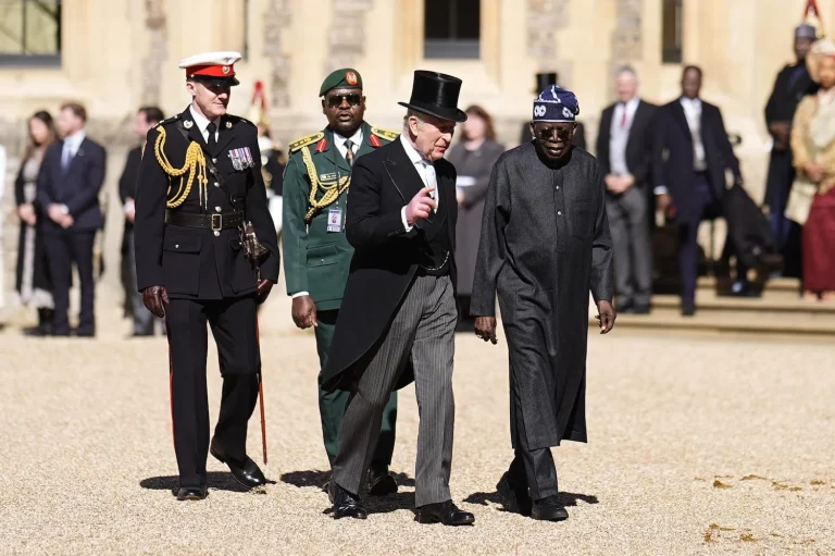Nigeria's President meets UK officials in London