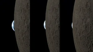 iPhone moon video NASA Artemis