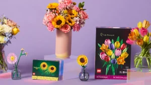 Bouqs Lego Mother’s Day bouquet