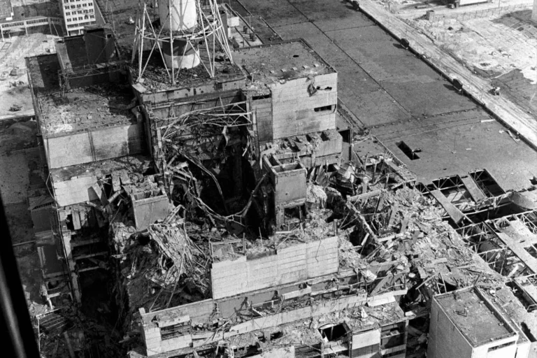 Chernobyl families displaced homes
