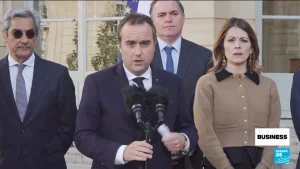 France budget freeze illustration