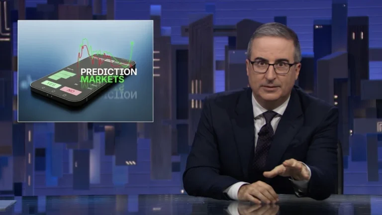 John Oliver prediction markets expose