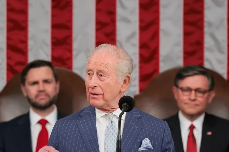 King Charles addresses US Congress