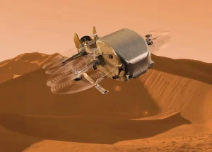 NASA Dragonfly Titan drone launch