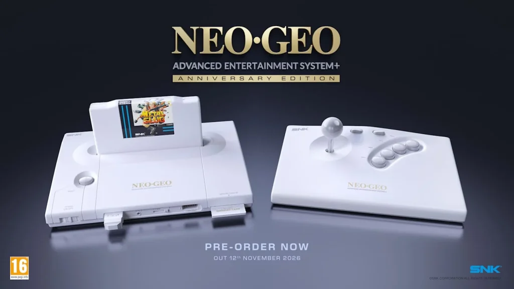 Neo Geo AES+ Revival: HDMI‑Ready Retro Console Launches with Original Cartridges