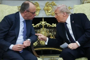 Trump and Merz tension