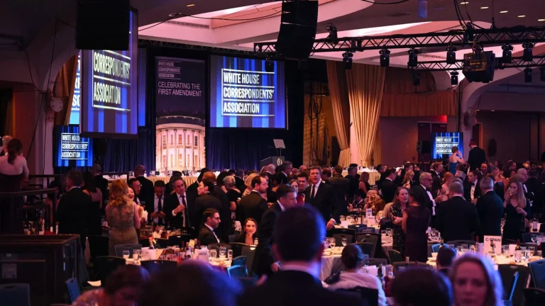 White House Correspondents dinner disruption