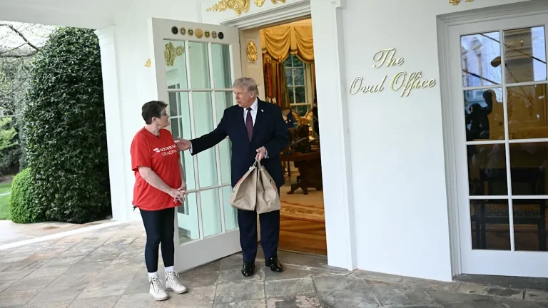 White House DoorDash fiasco image