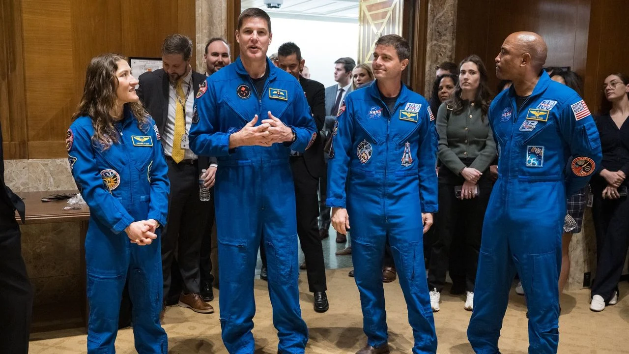 Artemis 2 astronauts confronted on Capitol Hill by conspiracy theorist – ‘Stop lying!’