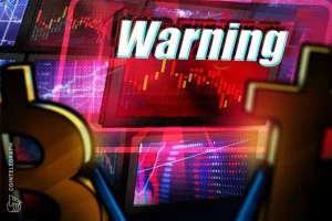 Bitcoin risk drop $72K chart