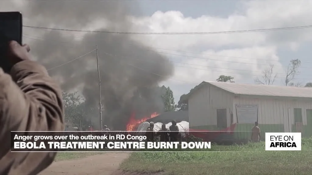 Ebola Treatment Centre Torched in DR Congo as Community Anger Boils Over