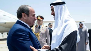 Egypt jets land in UAE