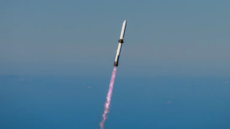 New Glenn rocket explosion test