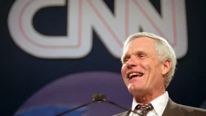 Ted Turner CNN founder portrait