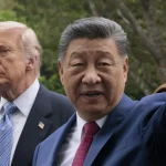 Trump Beijing summit friendly garden