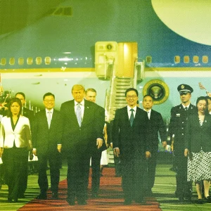 Trump China visit tech showdown