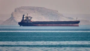 U.S. naval ships near Strait of Hormuz