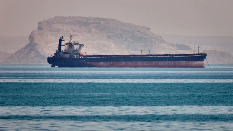 U.S. naval ships near Strait of Hormuz