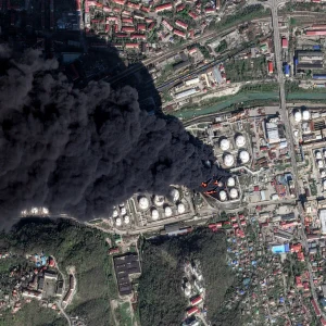 Ukraine oil strikes environmental fallout