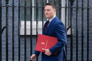 Wes Streeting resignation at Downing Street