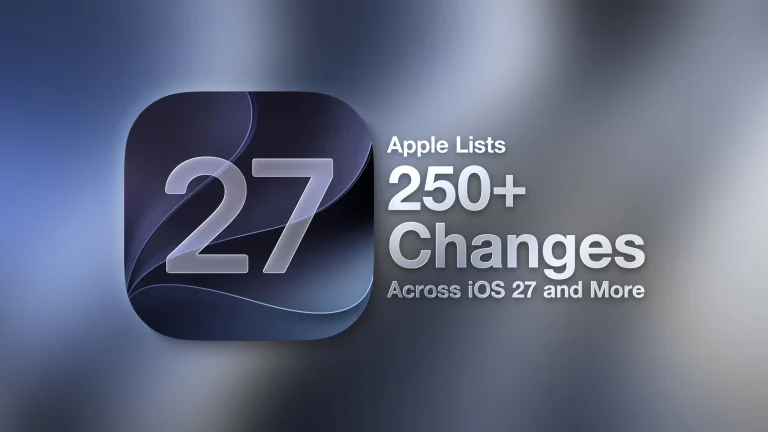 Apple iOS 27 changes overview