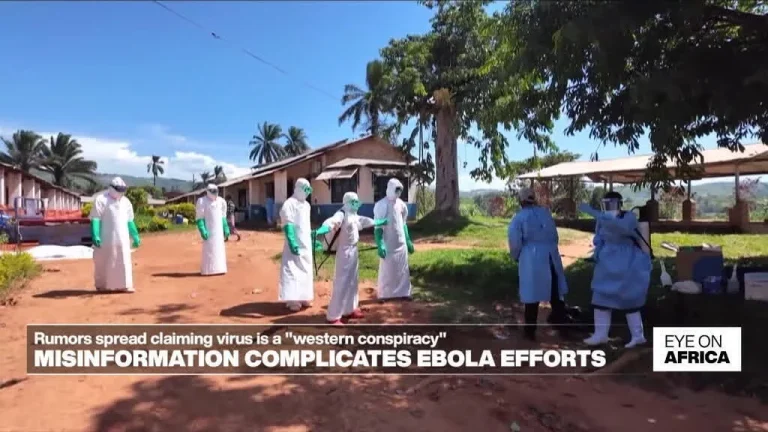 Ebola misinformation disrupting quarantine center