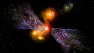James Webb galaxy‑killing wind
