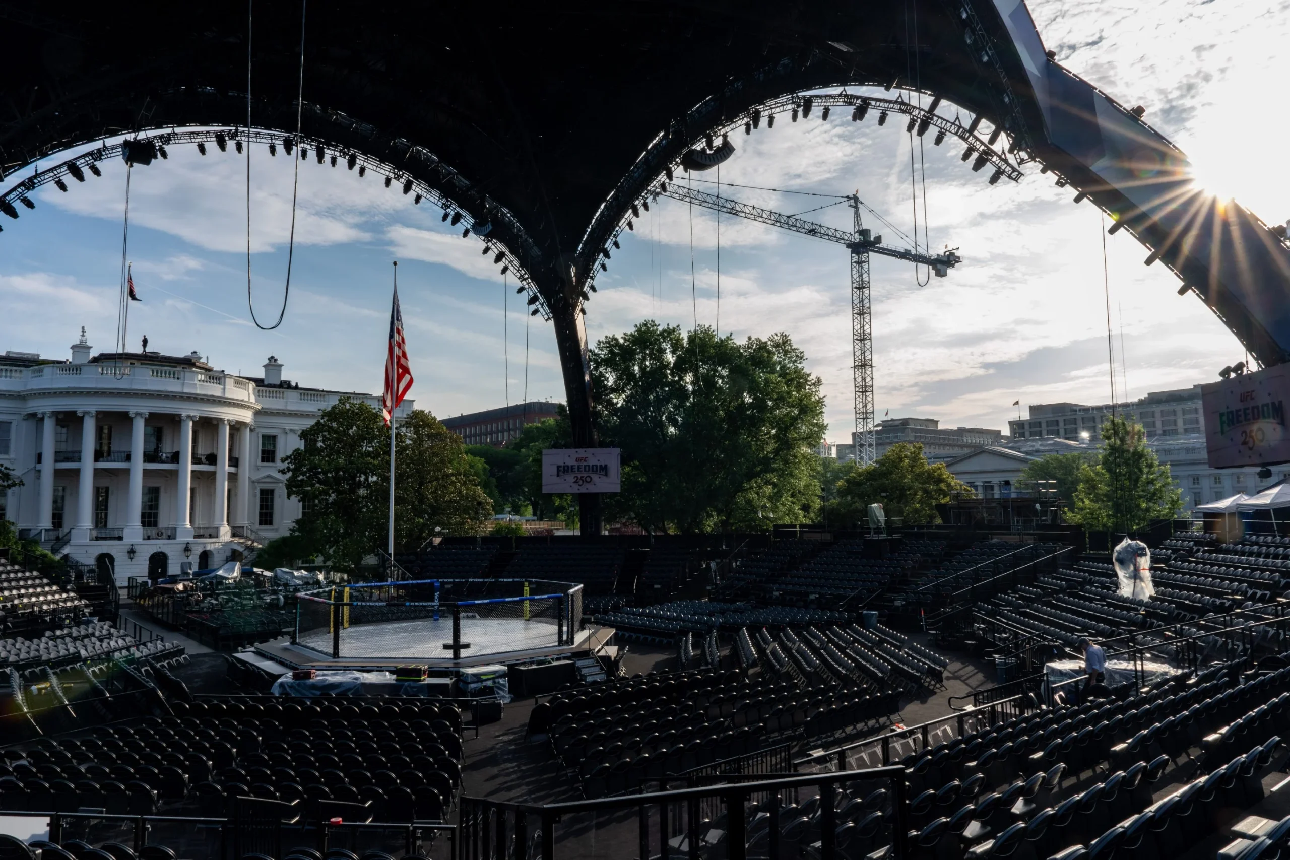 UFC Freedom 250: Inside the White House’s $60 Million Octagon