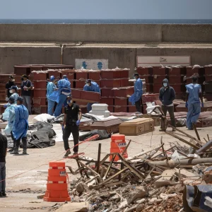 Venezuela quake devastation aerial view