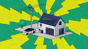 EVs powering the electrical grid