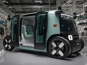 Zoox robotaxi production 100 weekly