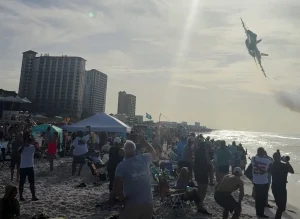 Blue Angels beach flyover controversy