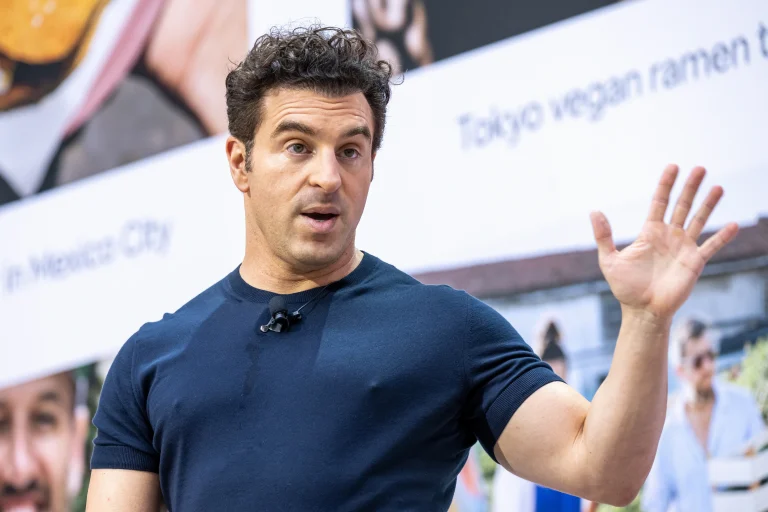 Brian Chesky X hack screenshot