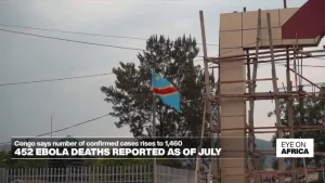 DR Congo Ebola outbreak death toll