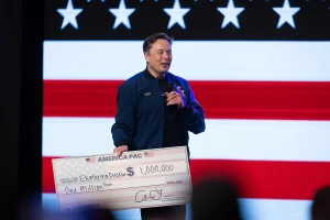 Elon Musk Wisconsin election law protest