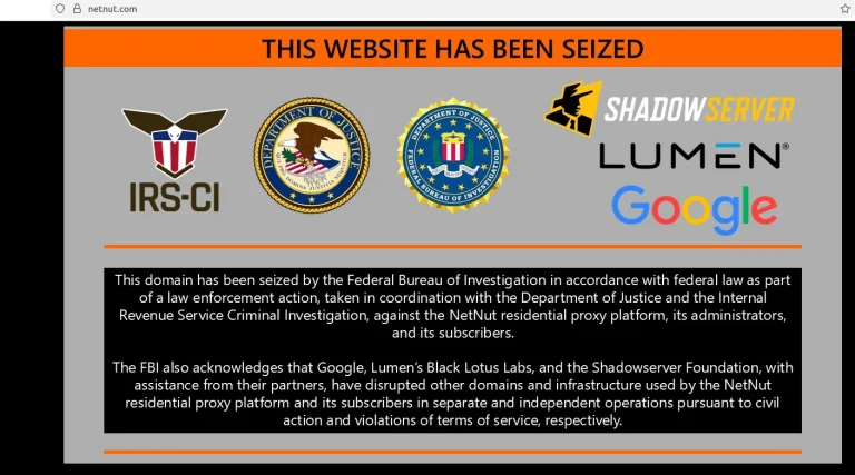 FBI seizure of NetNut proxy network