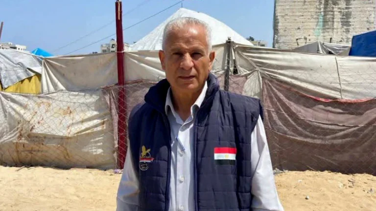 Gaza aid worker killed screening