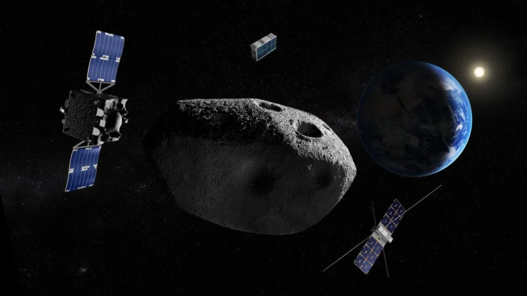 Spacecraft swarm Apophis 2029 flyby