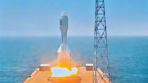 Gravity-1 rocket sea launch
