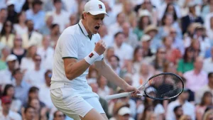 Jannik Sinner lifts Wimbledon trophy