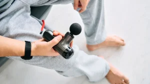 Massage gun retinal injury eye damage