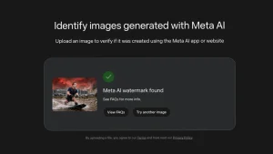 Meta AI detection tool launch