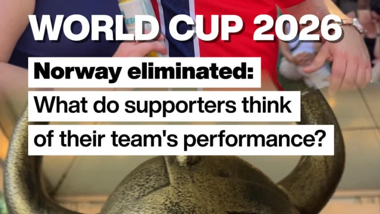 Norway eliminated World Cup fans reaction